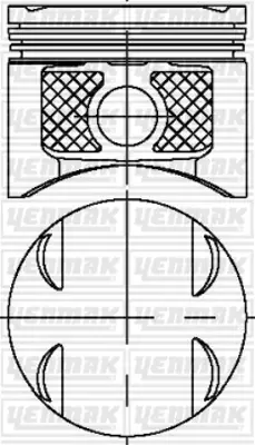 YENMAK 31-04177-000 Motor Piston Segman Std Mgn Iı-Clıo Iı-Clıo Iıı-Modus-Scenıc Iı K4j 1.4 16v 79.50 7701476478