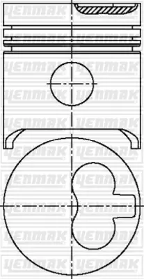YENMAK 31-04204-000 Motor Piston Segman Std Corsa A-Astra Mk 1.2 9293656