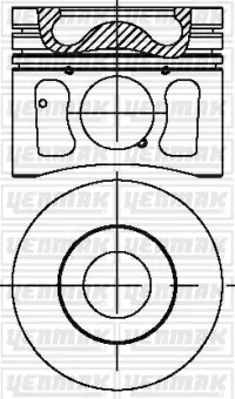 YENMAK 31-04253-000 X Motor Piston Segman Std Transit V347 2.2tdcı 100ps Duratorq 86.01mm 8742770030