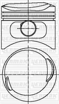 YENMAK 31-04600-000 Motor Piston Segman Std 325i E30 11251720865