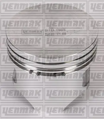 YENMAK 31-04951-000 Motor Piston Segman Std Fıesta 1.2 16v 210920