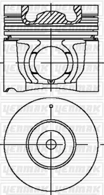 YENMAK 39-04384-000 Pıston Segman D-Max 2.5 Motor Euro 4 4jk1-Tc 