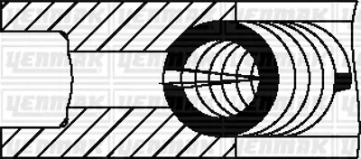 YENMAK 91-09813-000 Motor Segman Ascona .Kadett A/B/C/D. Monta. Corsa A 1.2. Astra Mk Iı 1.2 79 630032