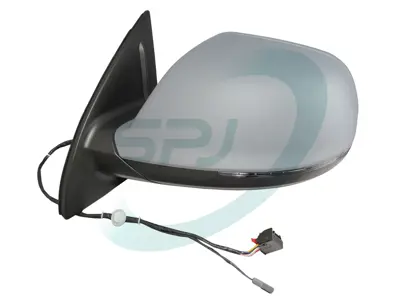SPJ E-3122 Dıs Dıkız Aynası A6 Elektrıklı Katlanır Ayna 04/07 Astarlı Hafızalı Sag 4L1857410CAAdPart