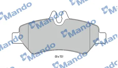MANDO MBF015032 Fren Balatası Arka Sprınter 906 06> Crafter 06>16 44206920