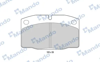 MANDO MBF015067 Balata [fr]/Wıth R90 Certıfıcatıon + Noıse Shımopel 90399437