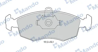 MANDO MBF015174 Balata [fr]/Wıth R90 Certıfıcatıon + Noıse Shımfıat 9949125