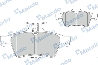 MANDO MBF015203 Balatacıtroen C5 Iı 2006 >>, C5 Iıı 2008 >>]shımlı (R90_Var) 425405 8671016711 93176116 93183140 C2P26112 MEAV6J2M008AA