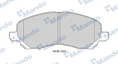 MANDO MBF015448 Balata [fr]/Wıth R90 Certıfıcatıon + Noıse Shımchrysler 4605A879 68020494AB