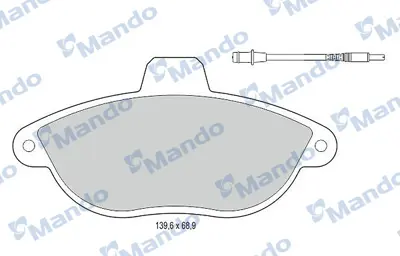 MANDO MBF015472 Balatacıtroen Evasıon 1996 - 2002, Jumpy 1995 >>]shımlı (R90_Var) 425454 9404251518