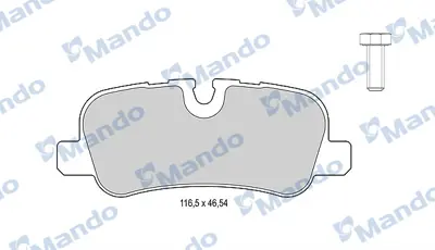 MANDO MBF015602 Balata [rr]/Wıth R90 Certıfıcatıon + Noıse Shımland Rover SFP500140