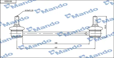 MANDO MSC010099 Z-Rot [rr]chevrolet 96440020