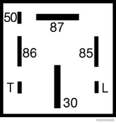 HERTH+BUSS ELPARTS 75614036 Kızdırma Rolesı 893911261