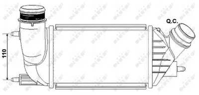 NRF 30242 Turbo Radyatoru Expert Iıı-Jumpy Iıı 2.0hdı Dw10cted 384P2