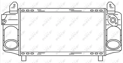 NRF 30248 Audı A2 1.4d 00-Intercooler / Charger 8Z0145805E