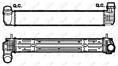 NRF 30268 Turbo Radyatoru Megane Iıı Scenıc Iıı 2,0 / 1,9dcı 144968116R