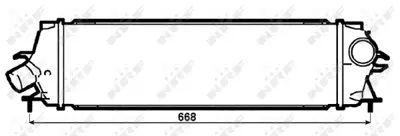 NRF 30271 Turbo Intercooler Radyatoru  Renault Trafıc 2.0d 01- 8200411160 93854162