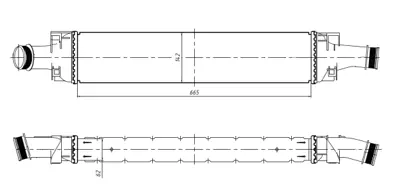NRF 309046 Audı A4 2.0 15-Intercooler / Charger 8W0145805Q