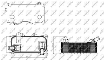 NRF 31318 Yag Sogutucu Porsche Cayenne 4.8 03- 94810727103