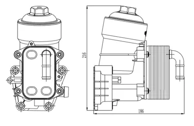 NRF 31838 Yag Sogutucusu Komple Audı A6 11>14 2.0tdı Cgld Cglc Cmgb Cgle 3L115389J