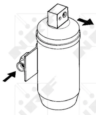 NRF 33054 Opel Astra 1.6 92-Receiver Driers 52464310