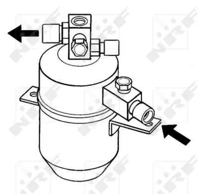 NRF 33067 Mercedes 190-Series 1.8 83-Receiver Driers A2018303383