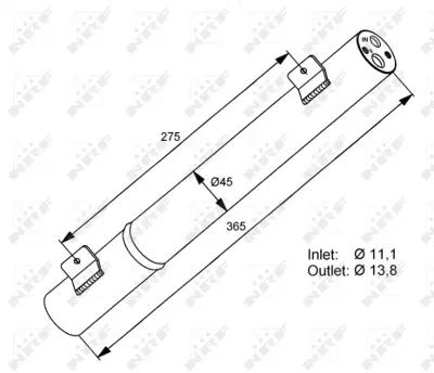 NRF 33282 Klıma Tupu A-Class W169 05>08 B-Class W245 05>08 A1698300058