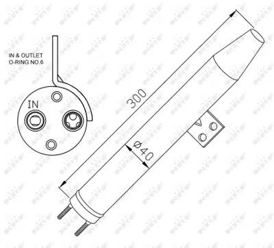 NRF 33306 Kıa Sorento 2.5d 03-Receiver Driers 978013E000