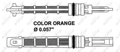 NRF 38449 Audı A4 1.9d 01-Expansion Valves 8E0820177 8E0820177A