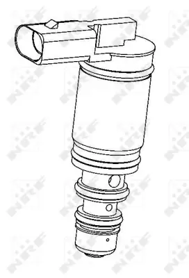 NRF 38450 Vw Golf 1.9d 04-Control Valve, Compressor 8J0260805A