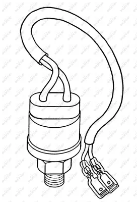 NRF 38907 Mercedes C-Series 1.8 94-Pressure Switch A0048206810