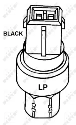NRF 38911 Volvo 800 2.4 92-Pressure Switch 9144340