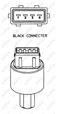 NRF 38927 Opel Corsa 1.0 93-Pressure Switch 90359991