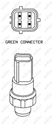 NRF 38932 Fıat Punto 1.2 00-Pressure Switch 77988280