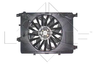 NRF 47202 Alfa Romeo 159 1.9d 06-Fan Complete 