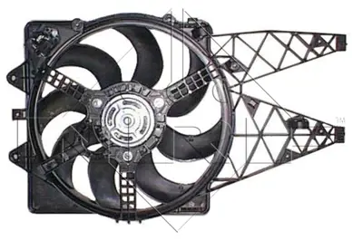 NRF 47252 Fıat Bravo 1.9d 07-Fan Complete 51805133 51820790