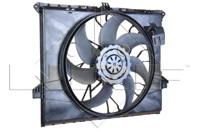 NRF 47296 Radyator Fanı Komple (Om642) Ml-Class W164 05>12 R-Class W251 05>17 A1645000593