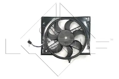 NRF 47442 Fan Komple Bmw M47 E46 7801423