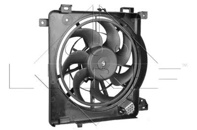 NRF 47622 Radyator Fan Motoru (Komple) Astra H Zafıra B Z13dth A16let Z17dth Z19dth Z20lel 6341172