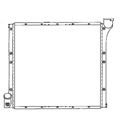 NRF 503001 Vw Lt 2.4d 75-Radiator 75121253J