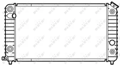 NRF 50338 Chevrolet Blazer S/T-10serıes  (V6)radiator 52462547