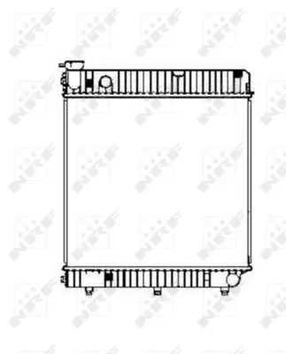 NRF 507665 Motor Su Radyatoru Mercedes O Lıght 2.9d 94- A6015008403