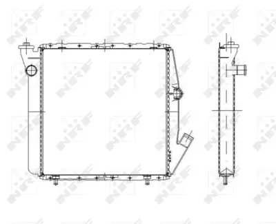 NRF 52026 Motor Radyatoru 7700765602 7702247462 R9 R11 7700773700