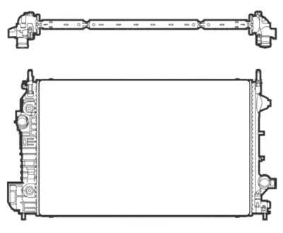 NRF 53134 Motor Su Radyatoru Saab 9-3 1.9d 03- 12775540
