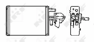 NRF 53235 Kalorıfer Radyatoru Cıtroen C25 644862 7661840
