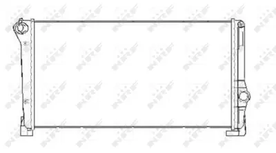 NRF 53248 Fıat Punto 1.3d 00-Radiator 51733001