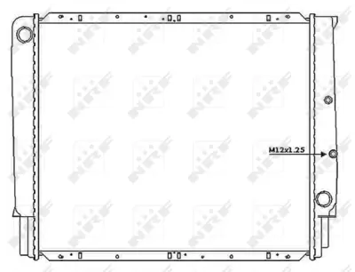 NRF 53997 Volvo 900 2.0 91-Radiator 8603904