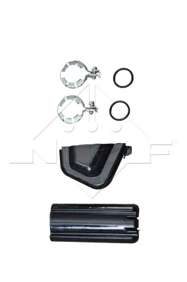 NRF 54298 Opel Meriva 1.7d 03-Heat Exchanger, İnterior Heatingwithout Pipe 93175260
