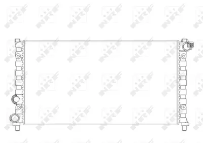 NRF 58765 Seat Ibiza 1.5 84-Radiator X039553340