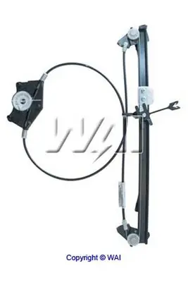 WAI WPR2463RB Cam Mekanızması Sag Arka Touran 06>15 
